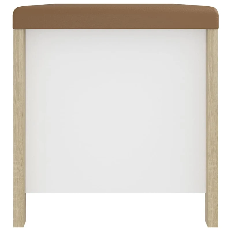 Banc Coffre de Rangement Extérieur en Bois