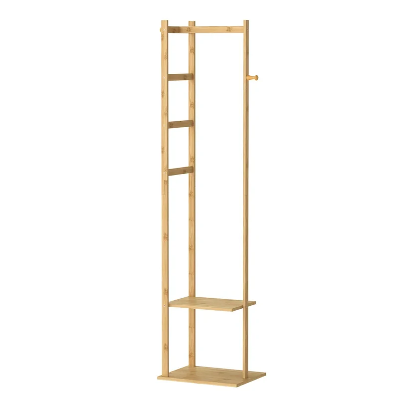 Porte Manteau Bois Clair pour Salle de Bain