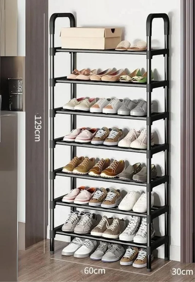 Meuble porte manteau chaussure Immeuble 7 étagères