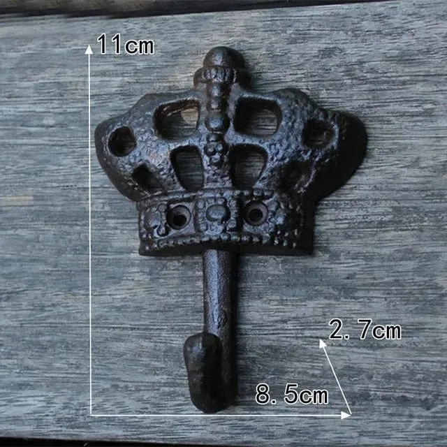 Patère porte manteau Provençal Couronne