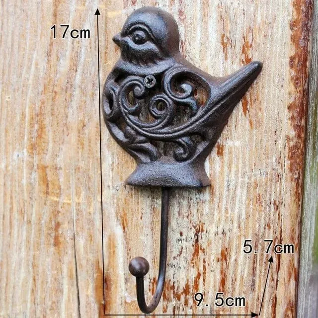Patère porte manteau Provençal OIseau