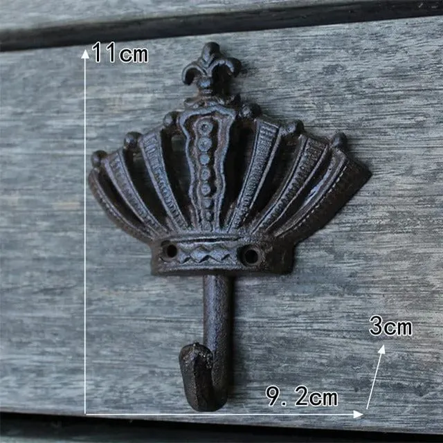 Patère porte manteau Provençal Couronne 2