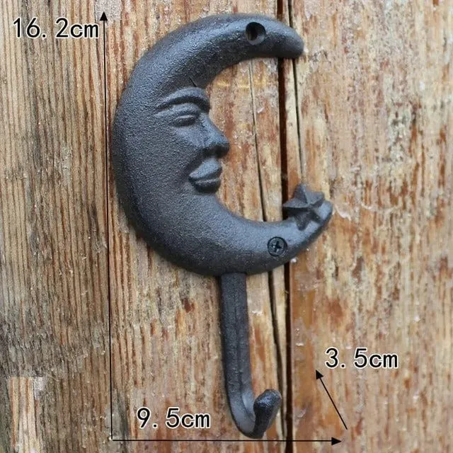 Patère porte manteau Provençal Lune