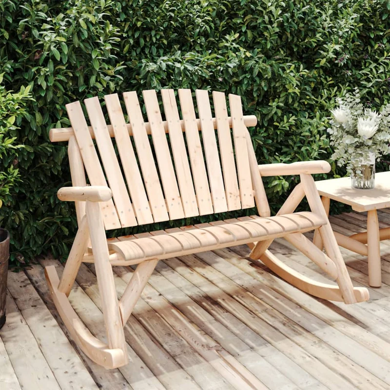 Banc de Jardin en Bois 2 Places