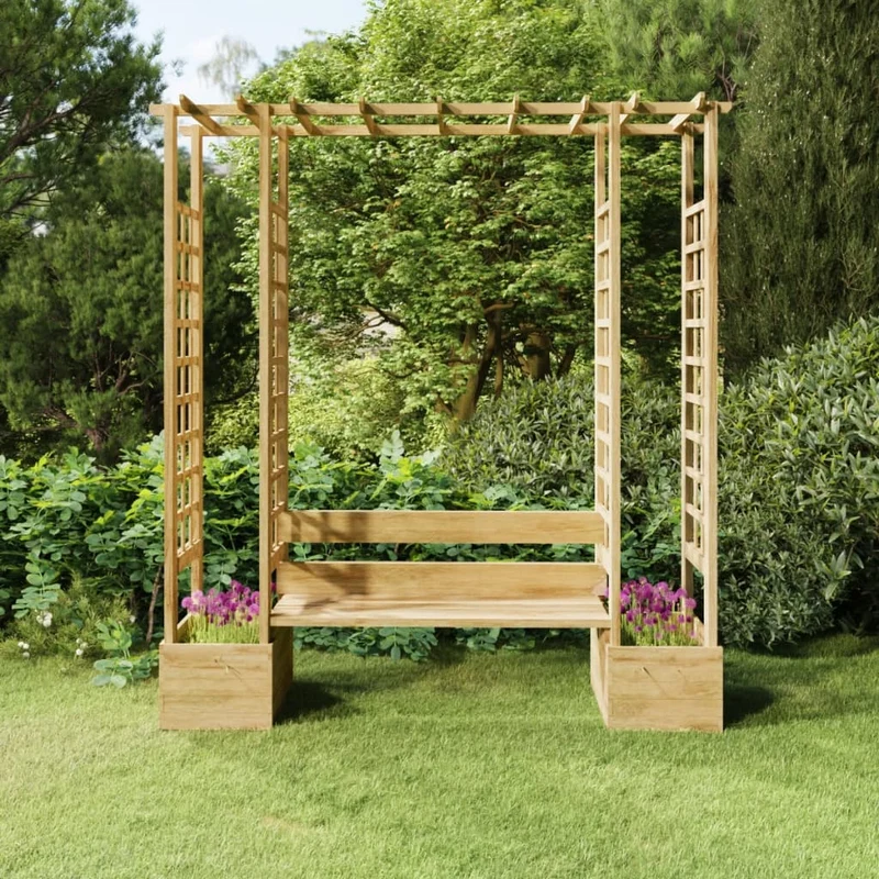 Banc de Jardin avec Tonnelle