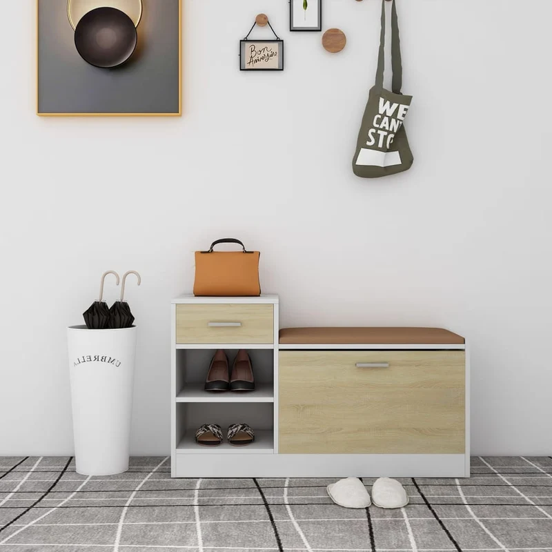 Banc à Chaussures Scandinave
