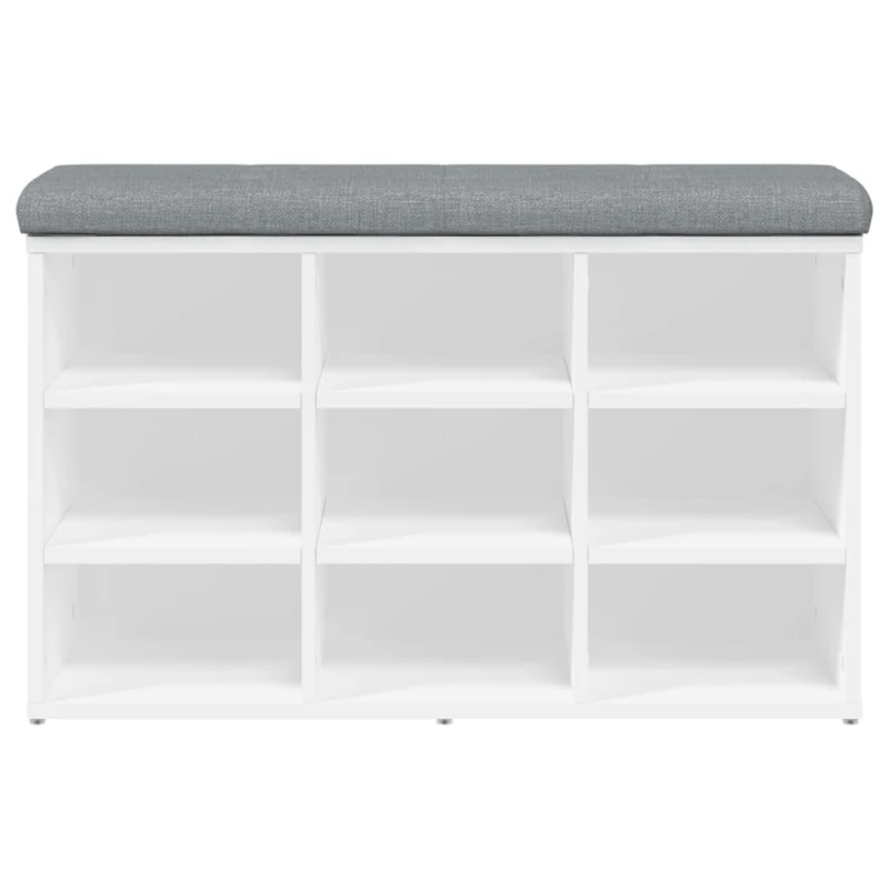 Banc à Chaussures Blanc