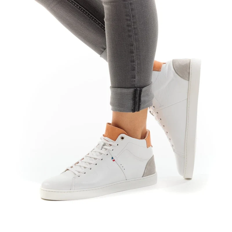 Basket montante Made In France femme - L'authentique