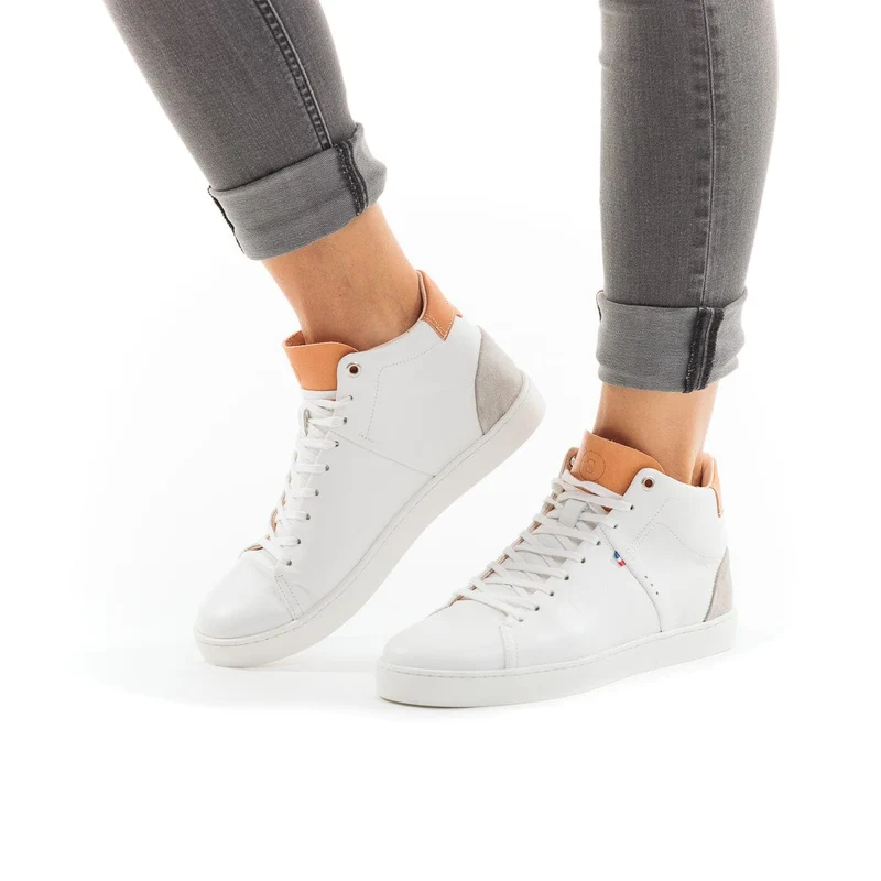 Basket montante Made In France femme - L'authentique