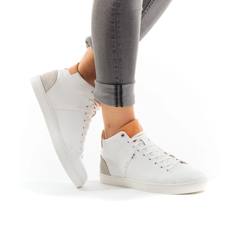 Basket montante Made In France femme - L'authentique