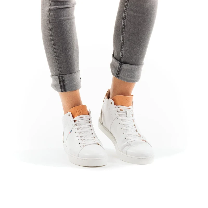Basket montante Made In France femme - L'authentique