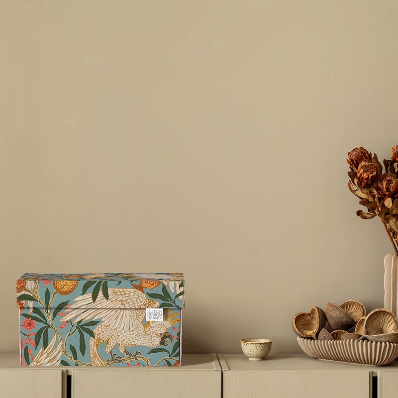Cockatoo & Pomegranate Storage Box Small