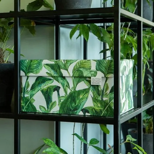 Green Leaves Storage Box