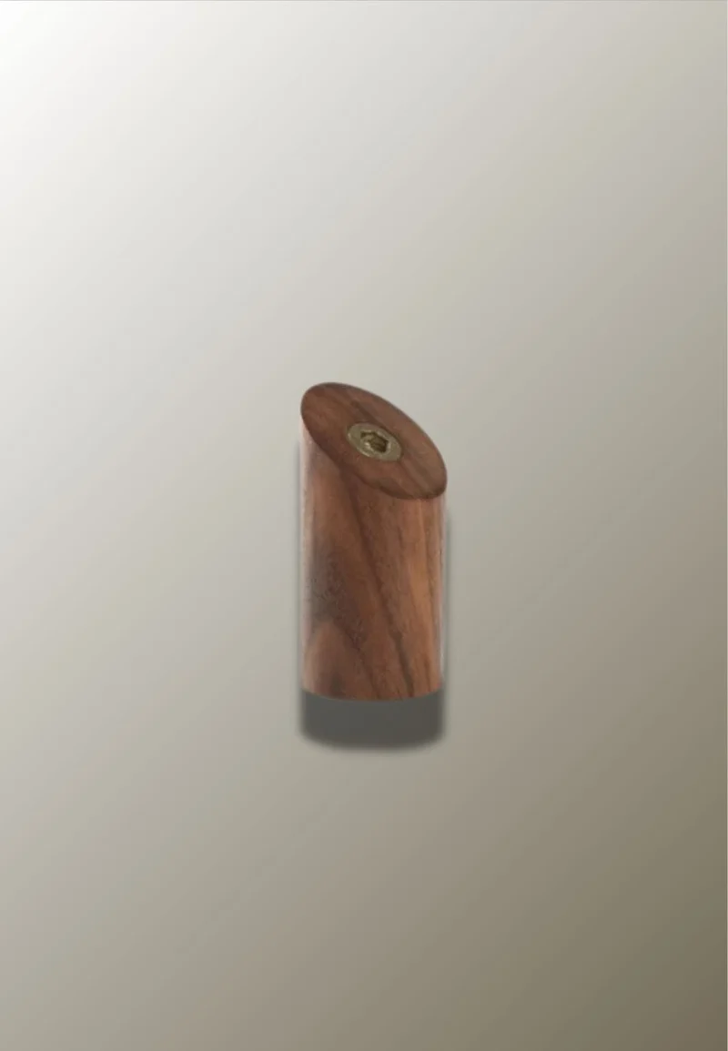 Patère porte manteau en bois foncé Petite Branche