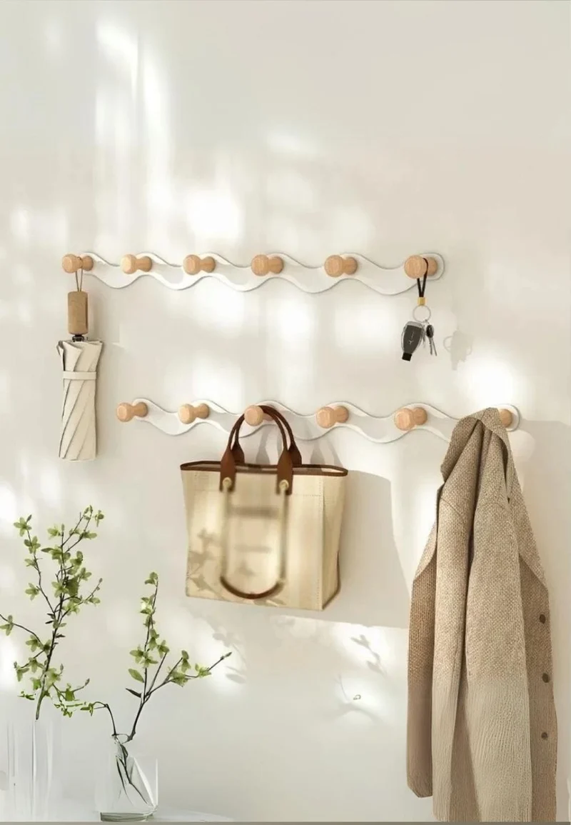 Porte manteau mural Vague en 5 Points
