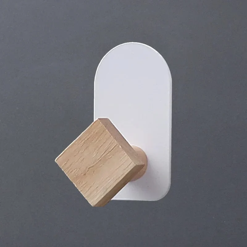 Patère porte manteau pour enfant Losange en bois
