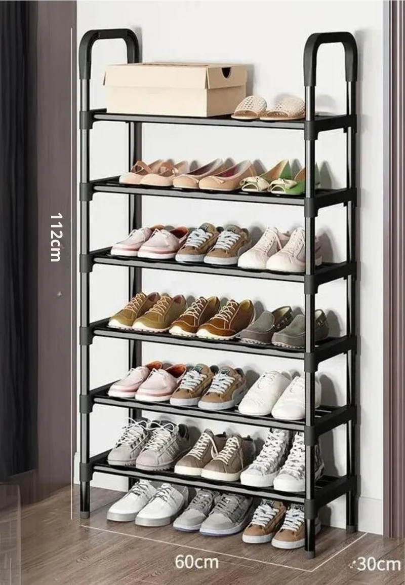 Meuble porte manteau chaussure Immeuble 6 étagères