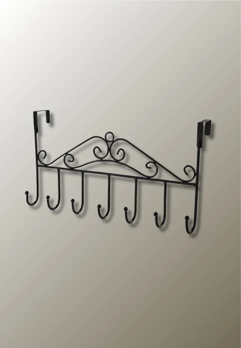Porte manteau porte Portail Noir