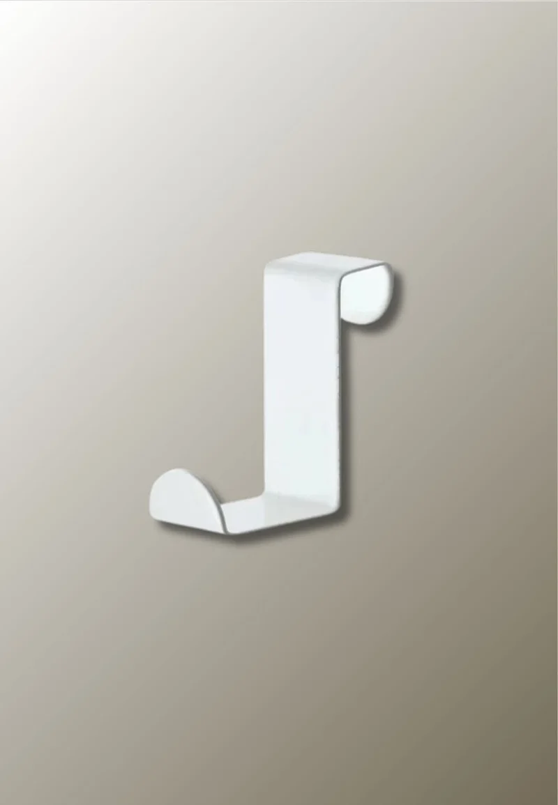 Porte manteau porte 1 Pièce Blanche