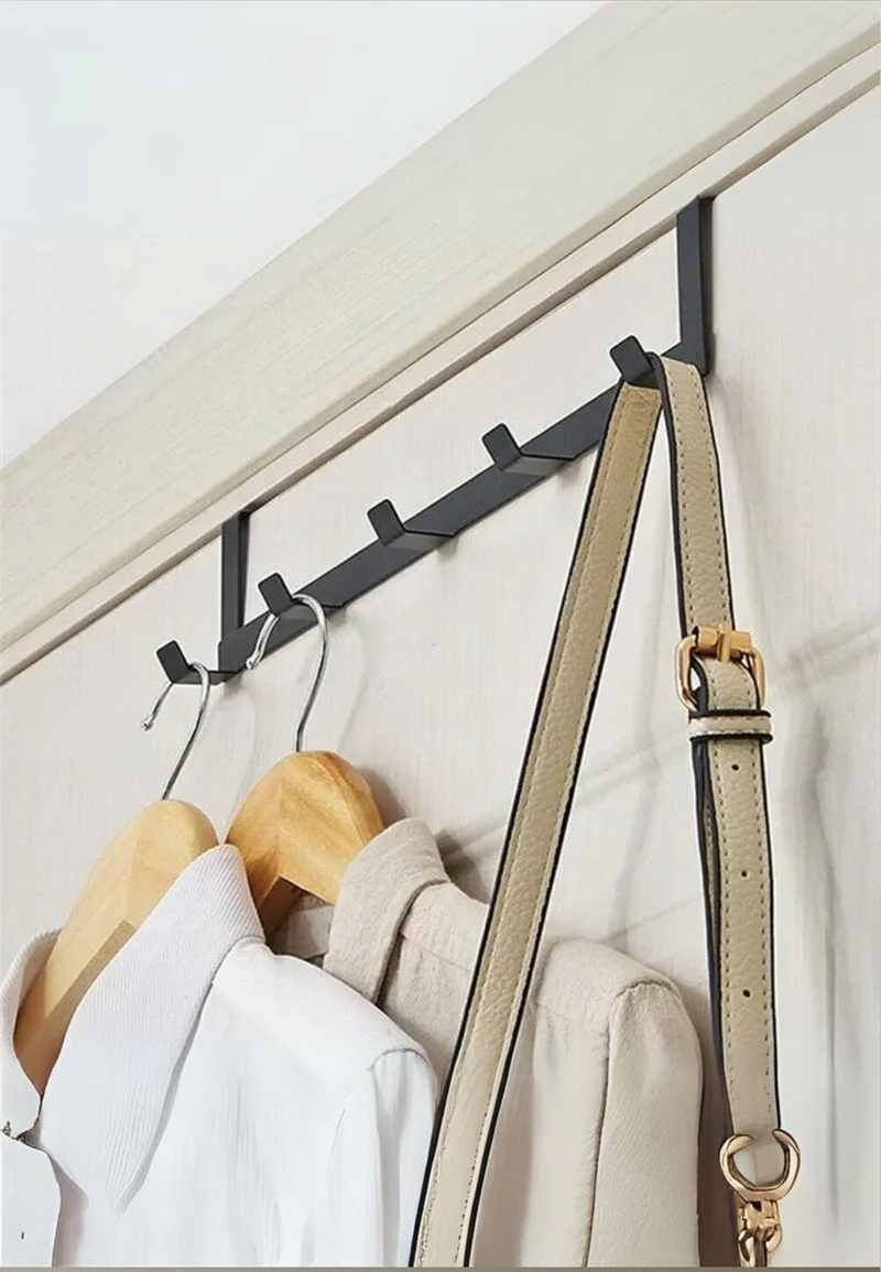 Porte manteau porte Rangée Noire