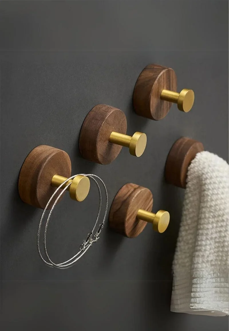 Patère porte manteau design Salle de bain Point Doré