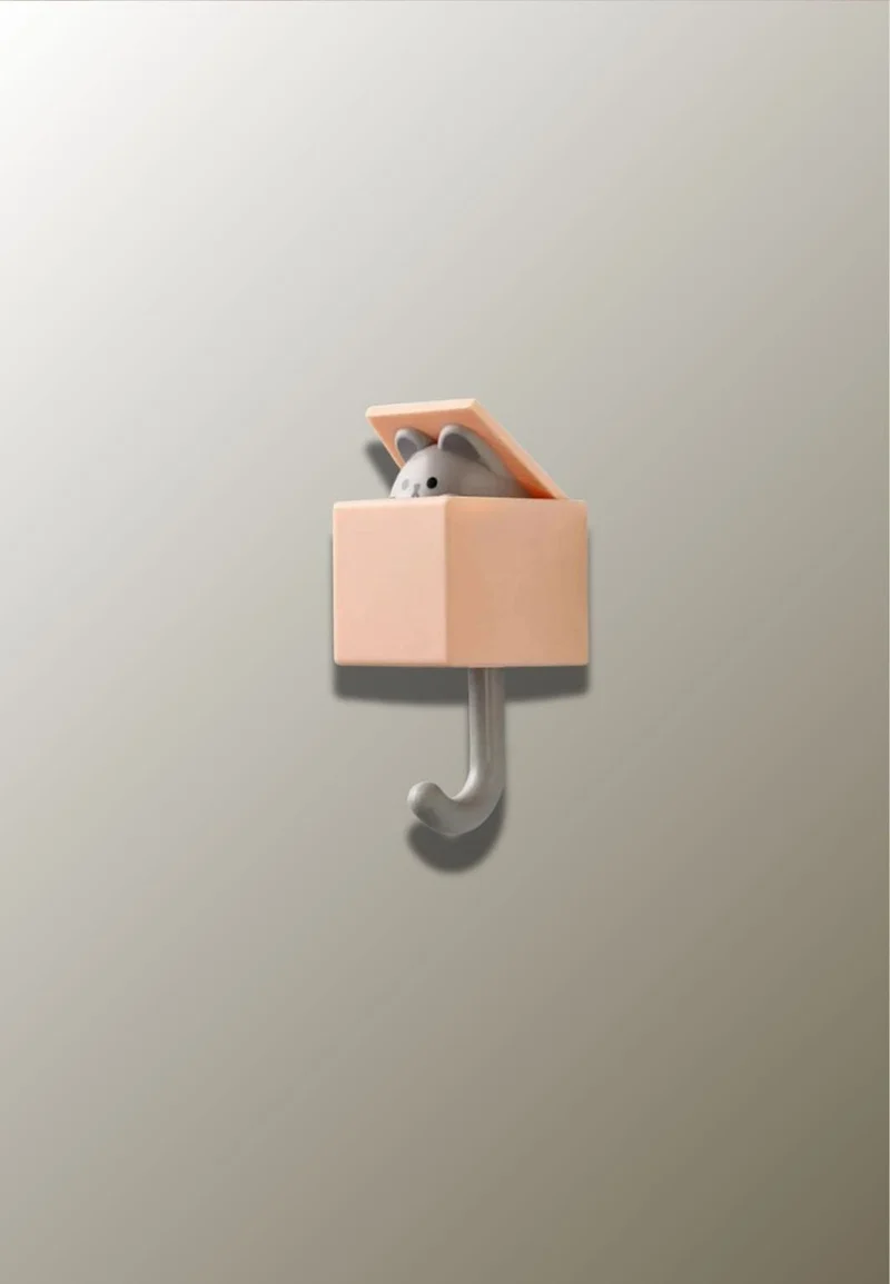 Patère porte manteau pour enfant Chat