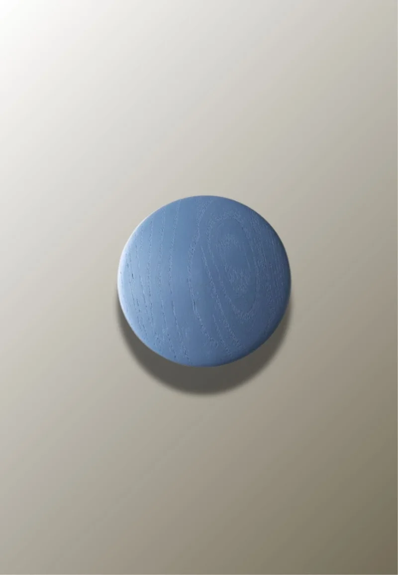 Patère porte manteau Circulaire Bleu