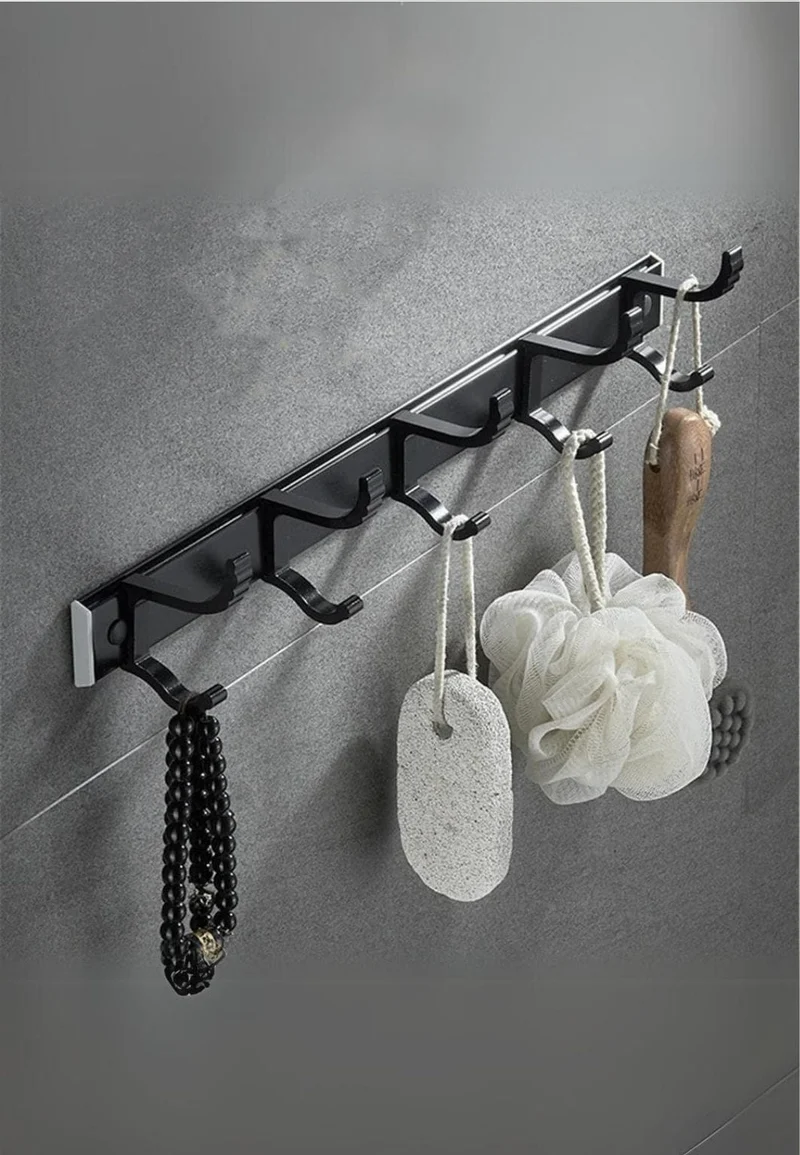 Porte manteau mural 5 Double crochets