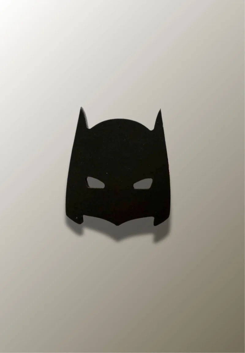 Porte manteau enfant Masque Noir