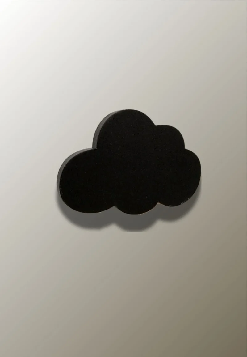 Porte manteau enfant Nuage Noir