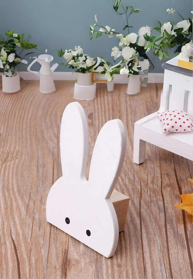 Porte manteau enfant Lapin Blanc