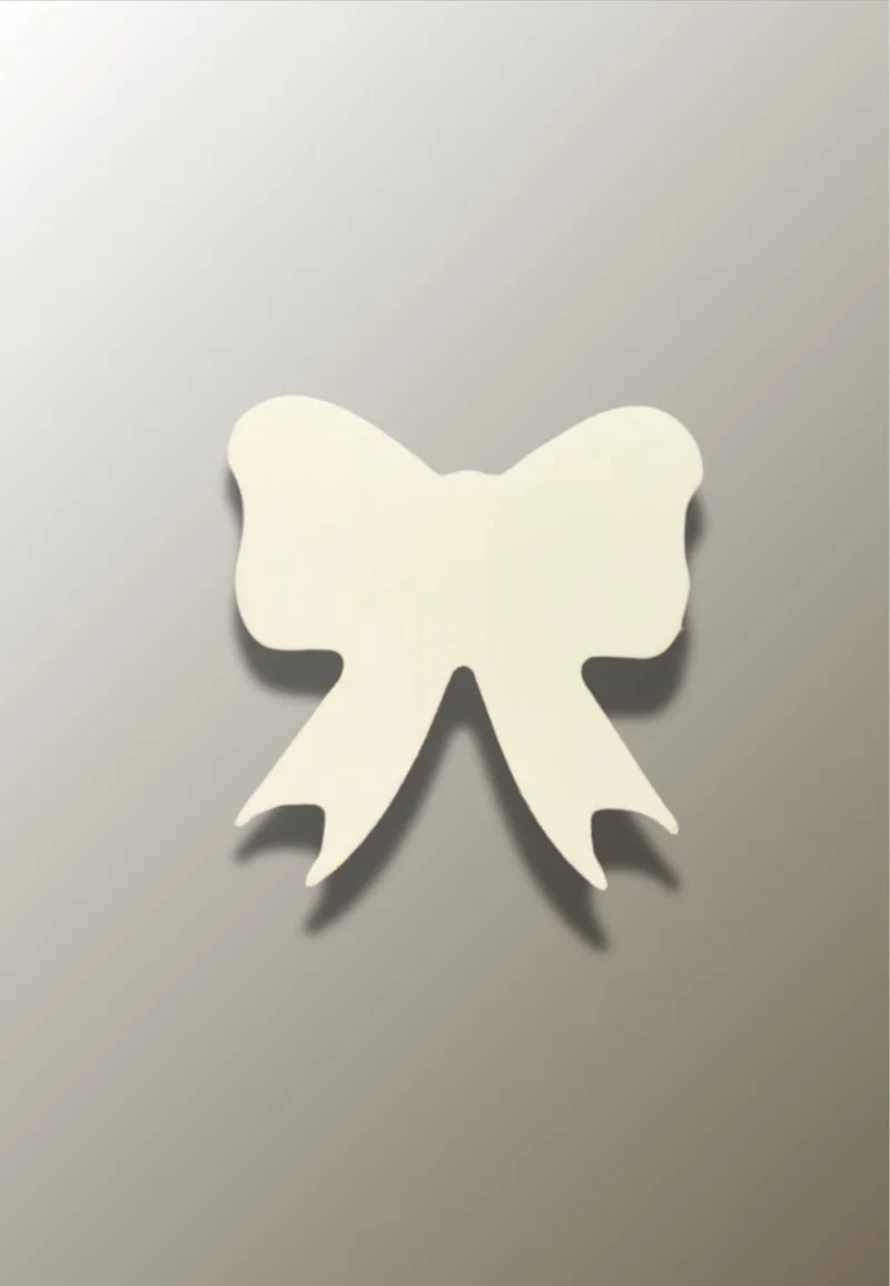 Porte manteau enfant Nœud Papillon Blanc