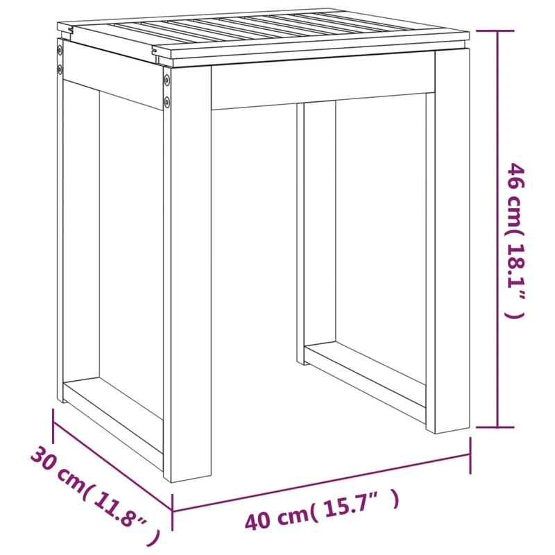 Petit Banc d'appoint