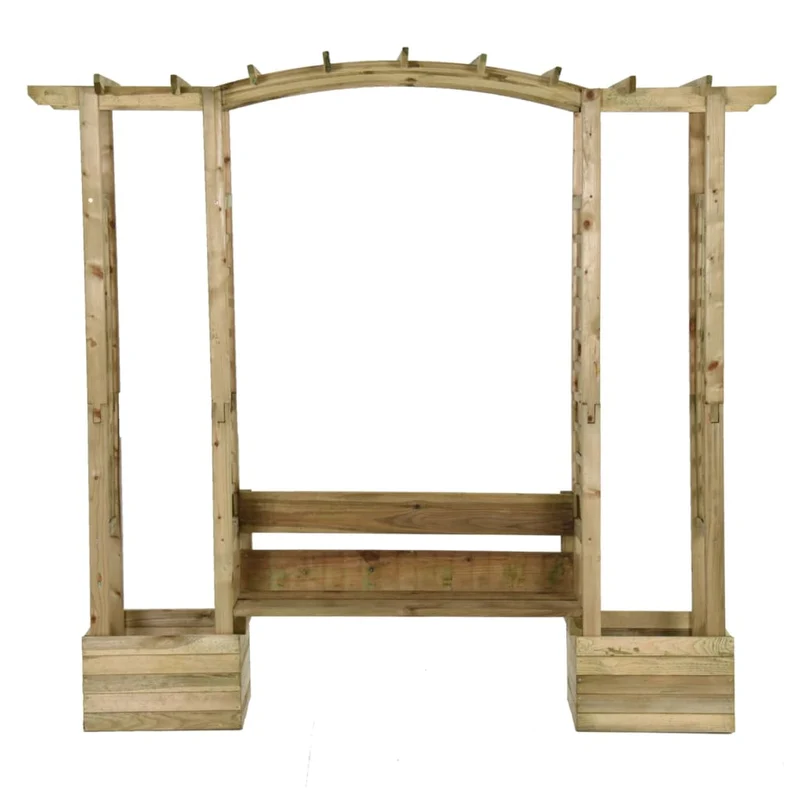 Banc de Jardin avec Pergola