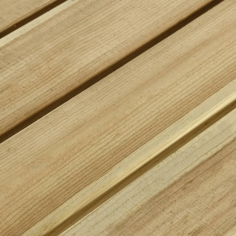 Table de Jardin avec Banc Intégré