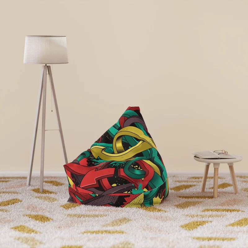 Pouf Graffiti