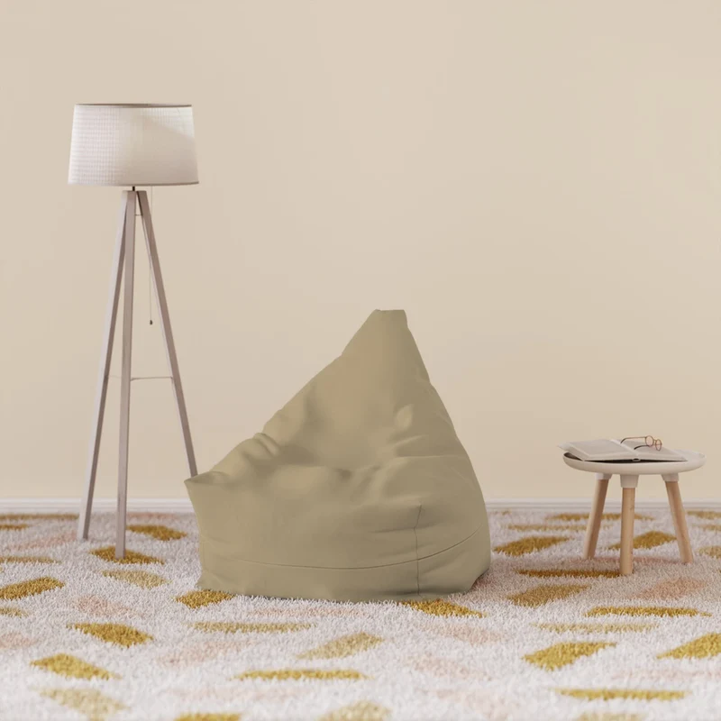 Pouf Poire Beige
