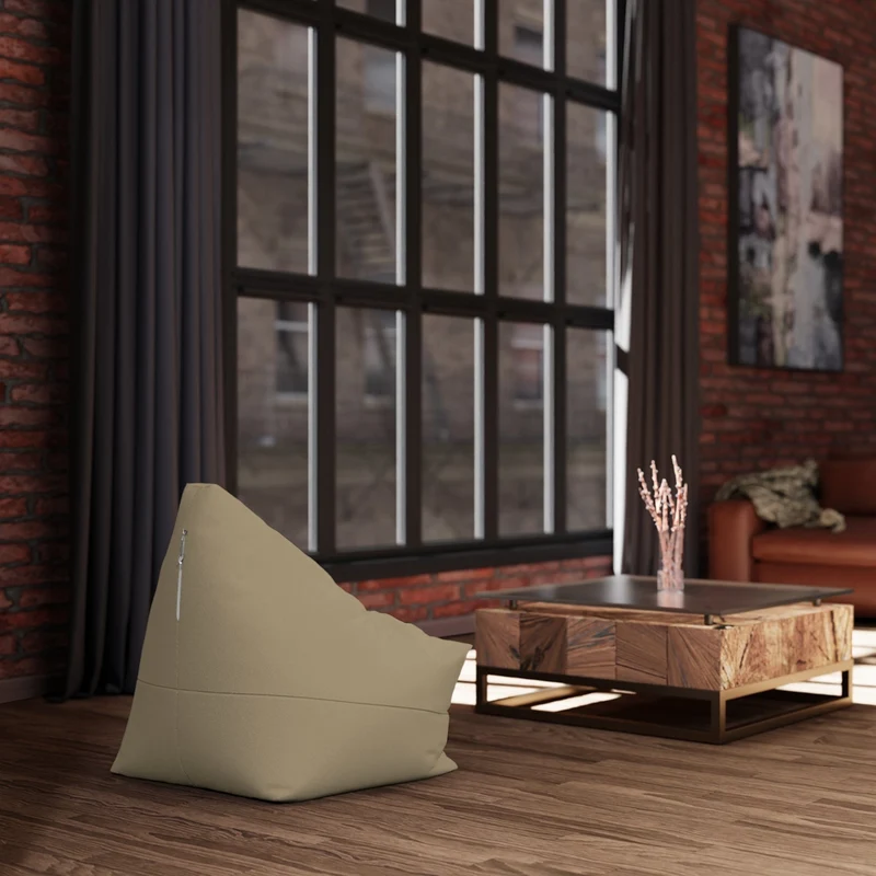 Pouf Poire Beige