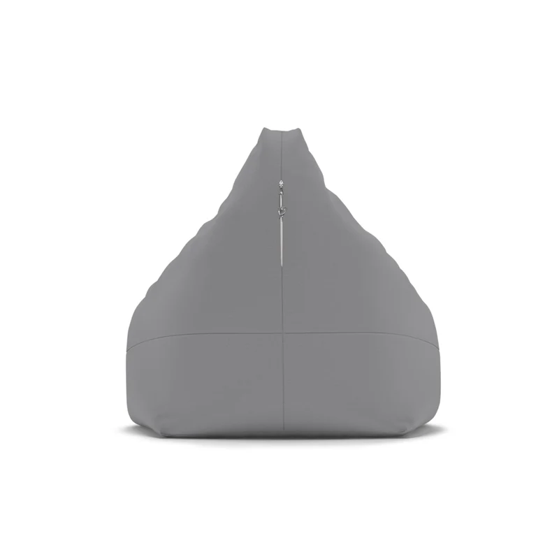 Pouf Poire Gris