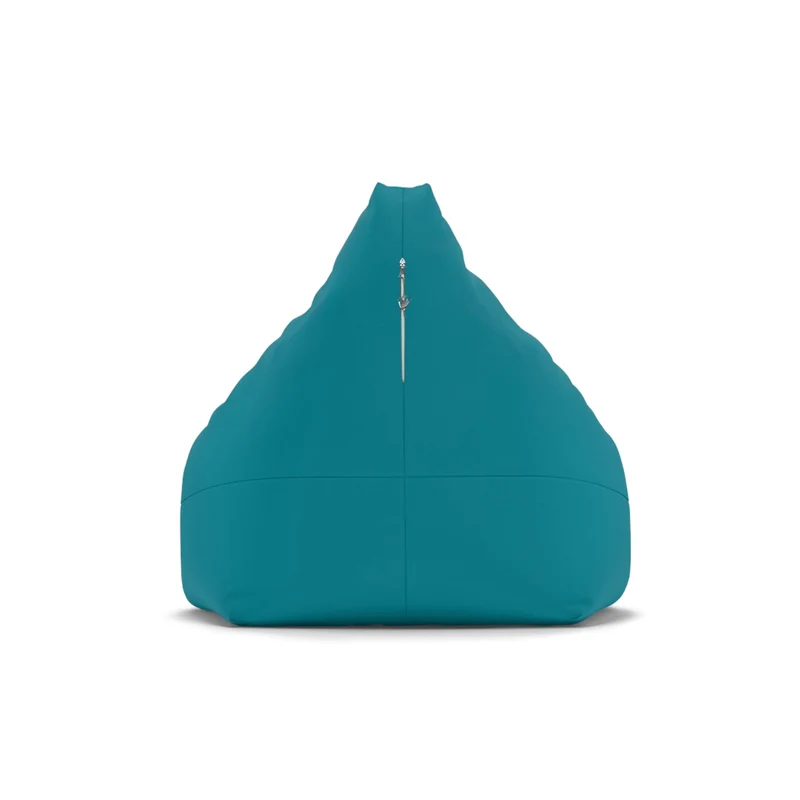Pouf Poire Bleu Canard