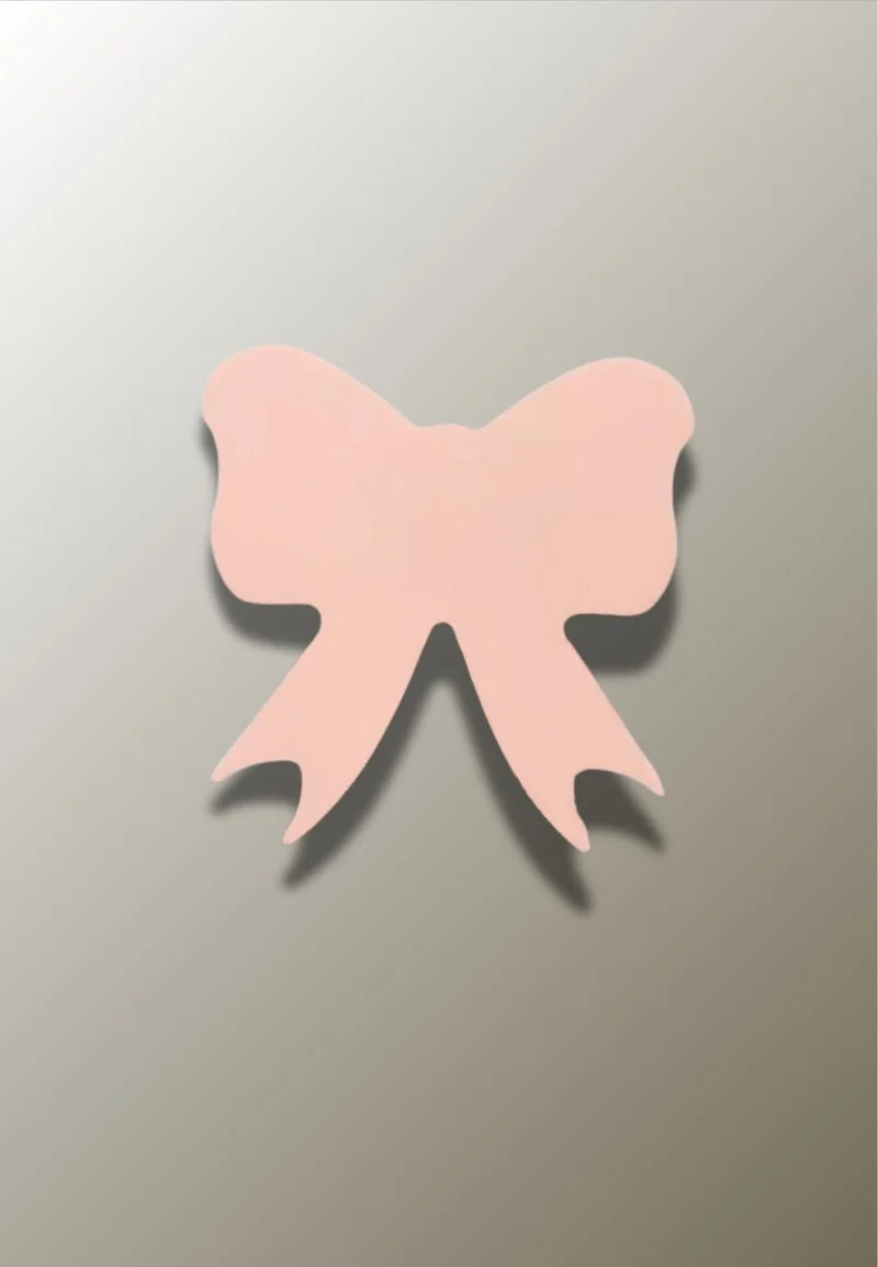 Porte manteau enfant Nœud Papillon Rose