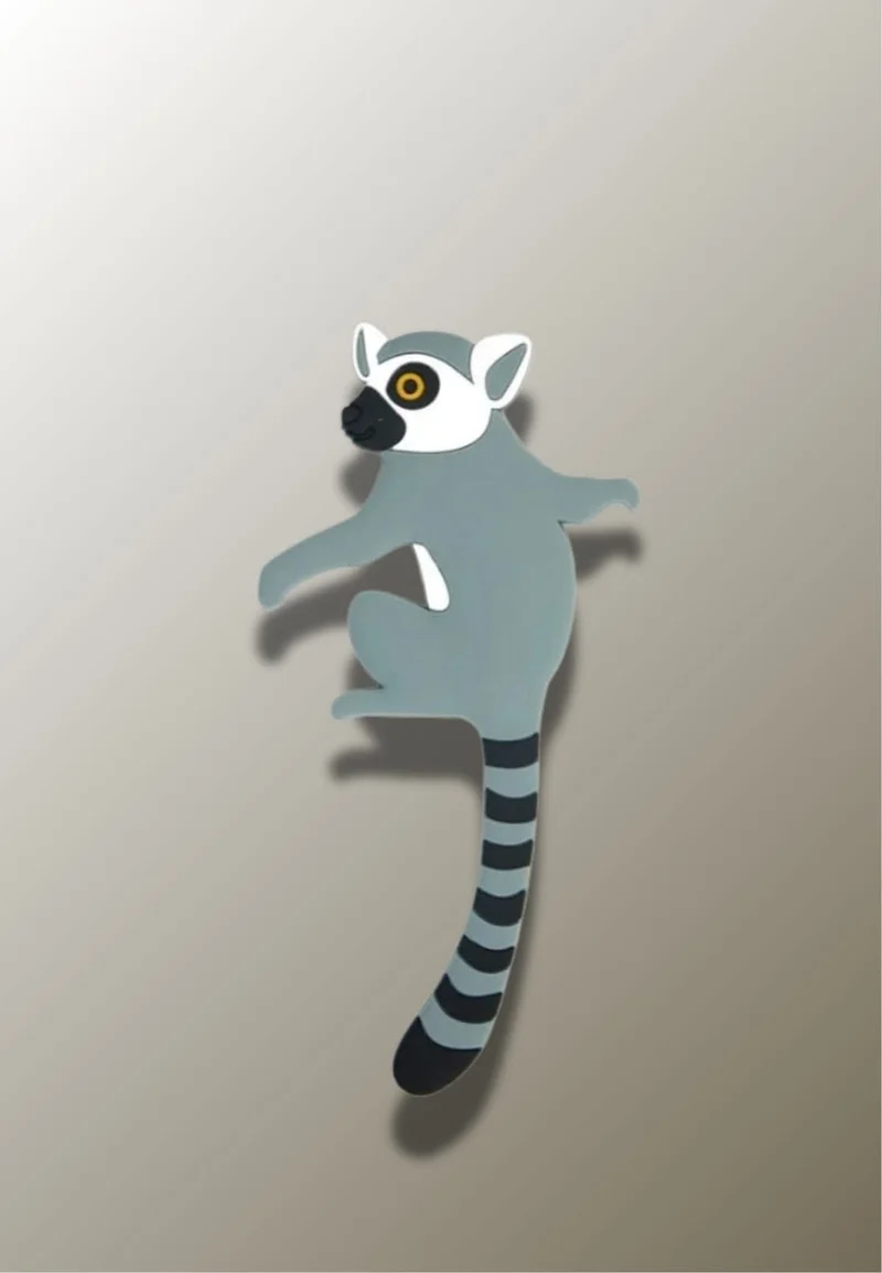 Porte manteau enfant Lémurien