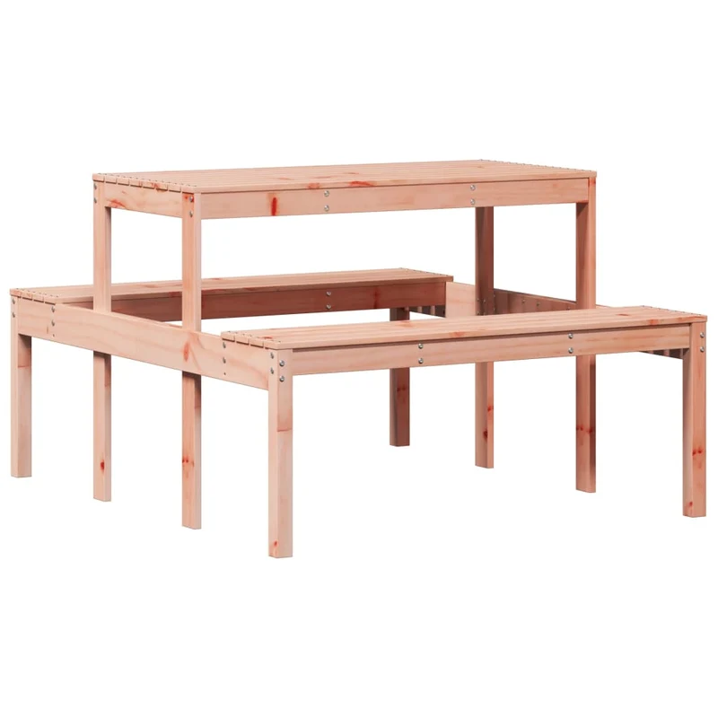 Table en Bois de Jardin avec Banc