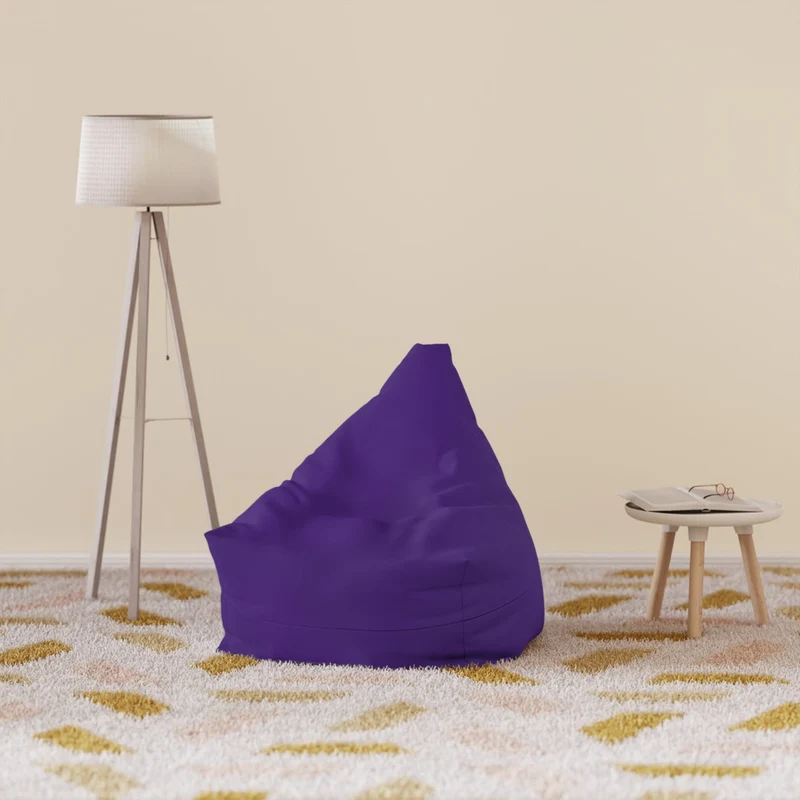 Pouf Poire Violet