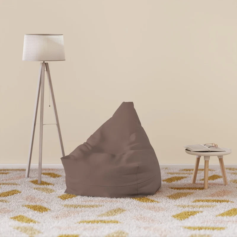 Pouf Poire Taupe