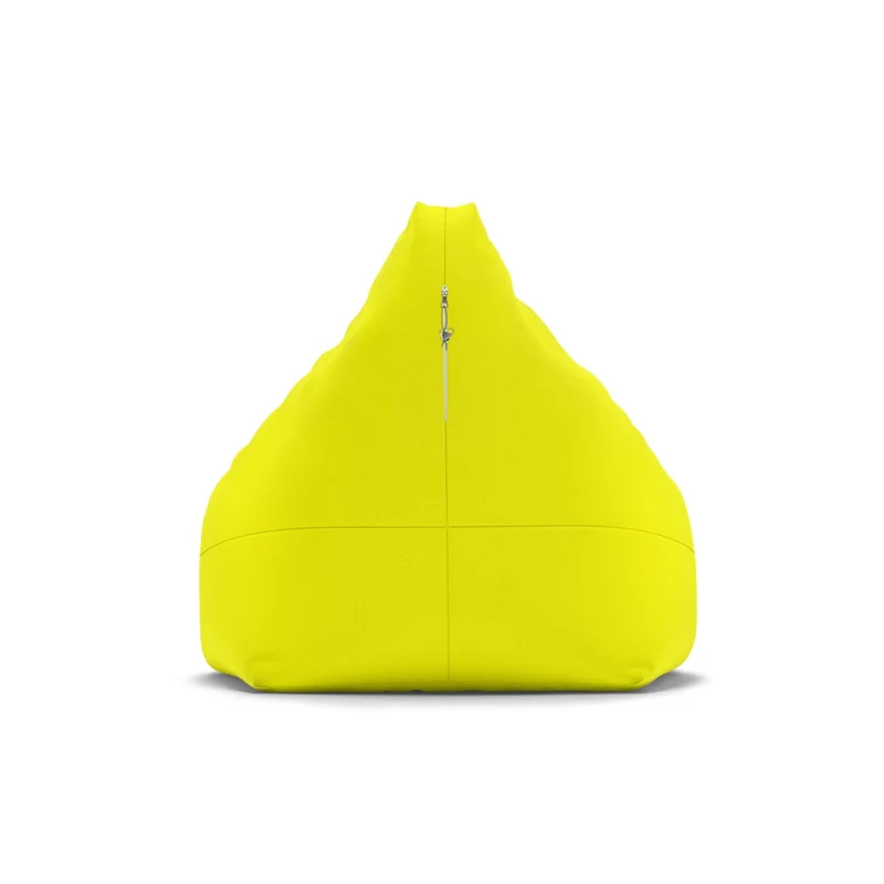 Pouf Poire Jaune