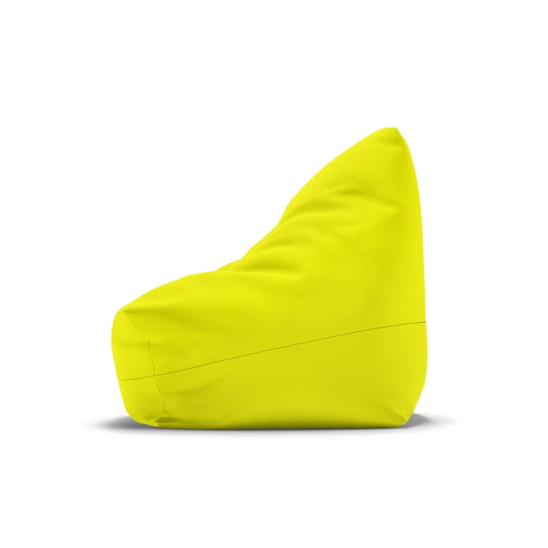 Pouf Poire Jaune
