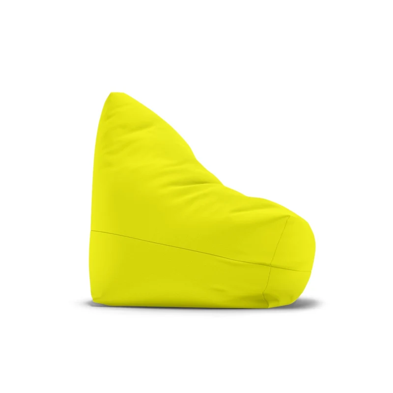 Pouf Poire Jaune