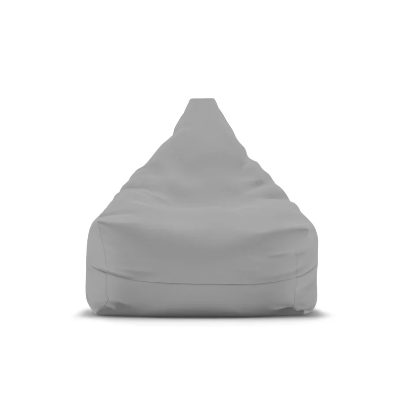 Pouf Poire Gris Clair