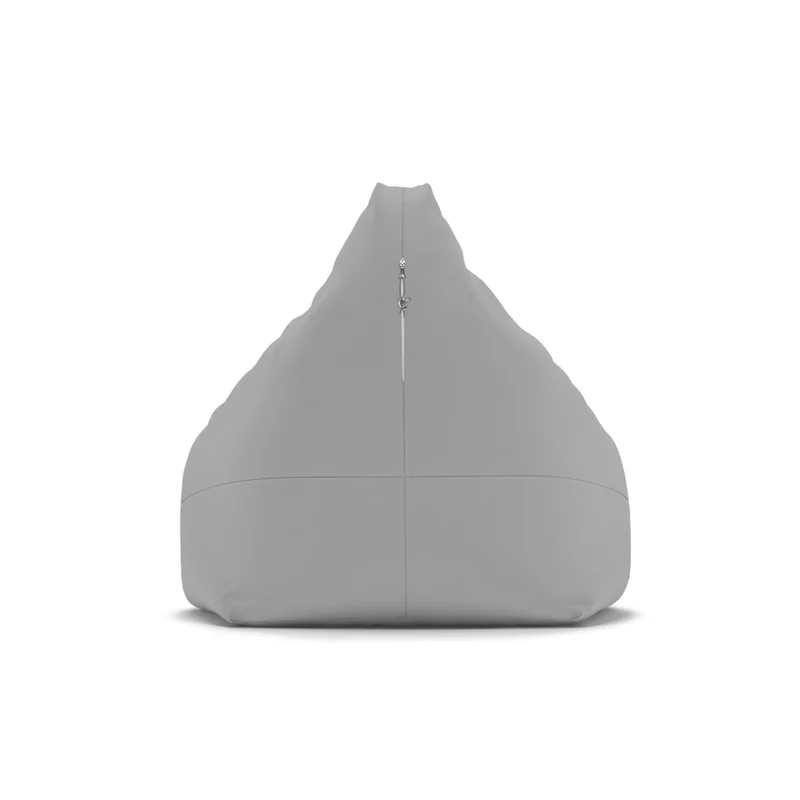 Pouf Poire Gris Clair
